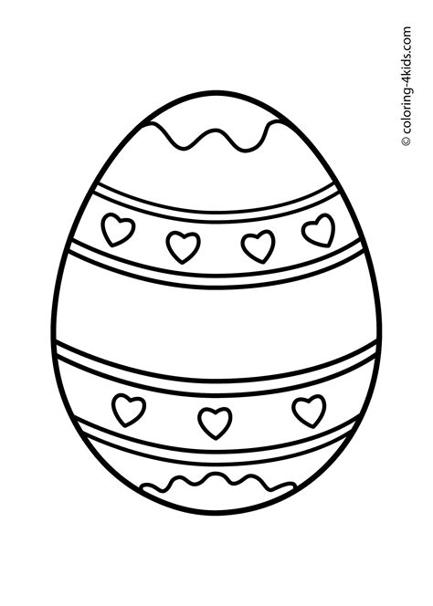 easter egg coloring pages  kids prinables   coloring easter
