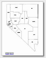 Nevada County Printable Map Outline Maps State Cities Names Collection Waterproofpaper sketch template