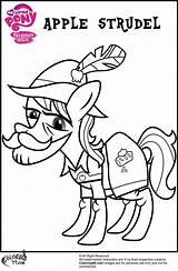 Coloring Pages Mlp Apple Family Pony Little Ministerofbeans Read sketch template