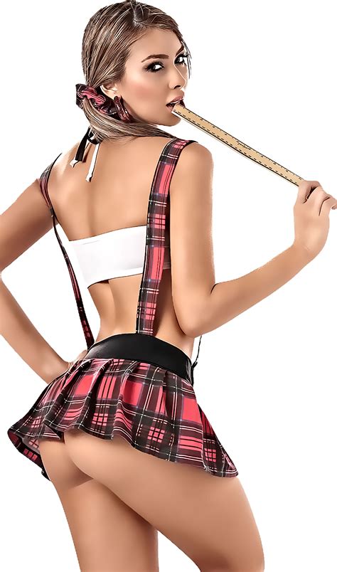 anime school girl plaid with skirt