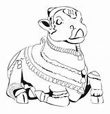 Nandi Hindu God Dorling Kindersley Uploaded sketch template