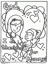 Coloring Birthday Happy Mom Pages Popular sketch template