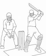 Cricket Coloring Pages Drawing Match4 Match Player Color Kids Book Sports Printable Goalie Mask Getdrawings Getcolorings Coloringpagebook Advertisement sketch template