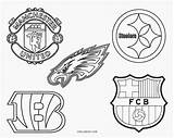 Football Coloring Pages Team Logos Cool2bkids Printable Kids sketch template