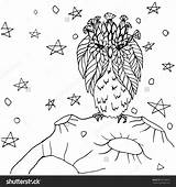 Coloring Starry Sky Night Designlooter Owl Outlines Sitting Moon Bird Drawing 1600px 77kb 1500 sketch template