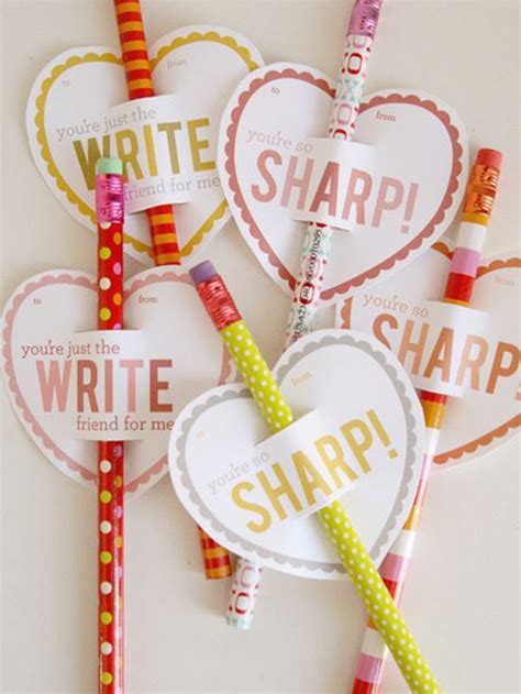 loving  year pencil valentines day cards   printables