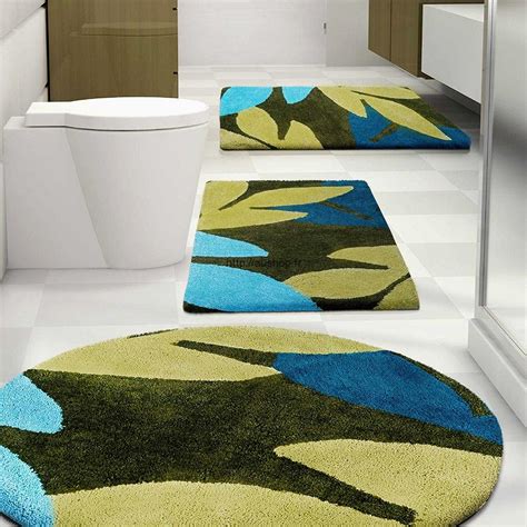 tapis salle de bain design pas cher tapis de bain original colore