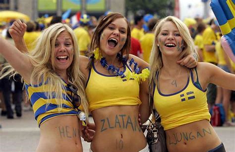 swedish girls swedish women swedish girls soccer fans