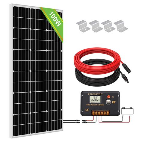 buy eco worthy  solar panel kit  grid system   monocrystalline solar panel