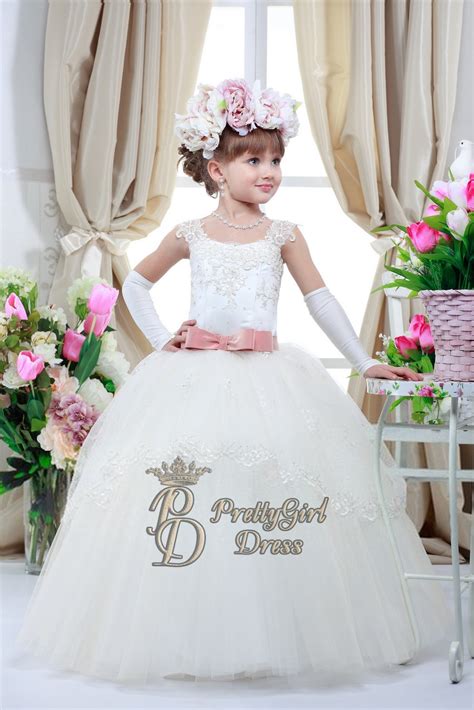 ivory flower girl dress