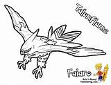 Pokemon Coloring Fletchinder Pages Bubakids sketch template