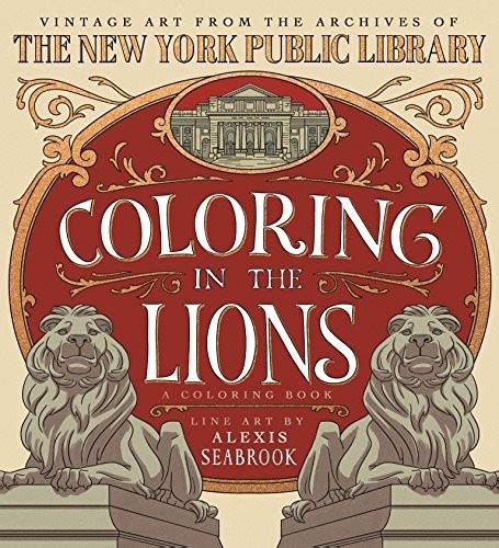 coloring   lions  coloring book  alexis seabrook open library
