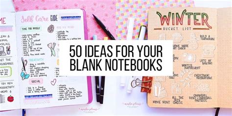 notebook page decorating ideas
