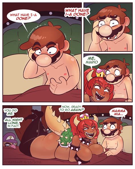 Cobat A Night Of Browsette Super Mario Porn Comics