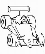 Coloring Car Pages Indy Race Popular sketch template