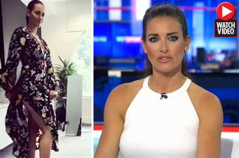 sky sports news kirsty gallacher flashes flesh after leaving job
