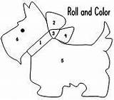 Dog Printable Template Scottie Patterns Roll Templates Coloring Dogs Scotty Pages Color Applique Print Pattern Learning Fun Makinglearningfun Kids Children sketch template