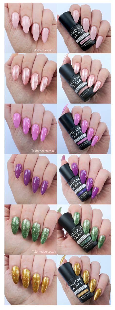 madam glam one step gels review talonted lex
