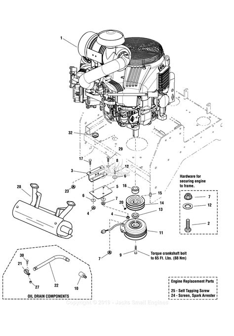 ferris  isz series   icd mower deck rops iszb parts diagram