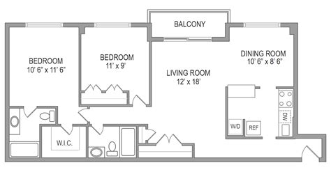 bedroom apartments edlandria
