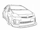 Prius Lbw Wecoloringpage sketch template
