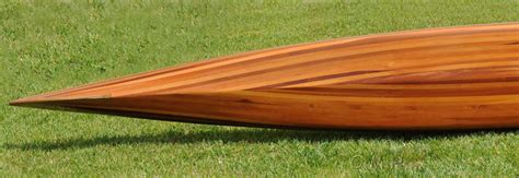 Cedar Wood Strip Built Hudson Surf Kayak 18 Woodenboat Usa Captjimscargo
