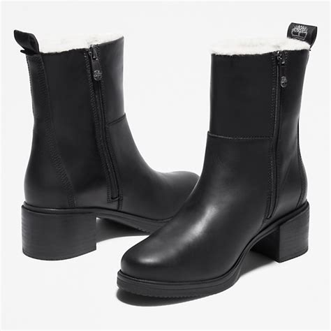 dalston vibe winter boot for women in black timberland