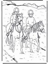 Riding Coloring Horse Pages Horseback Horseriding Horses Fargelegg Popular Print Library Clipart Hester Coloringhome Annonse sketch template