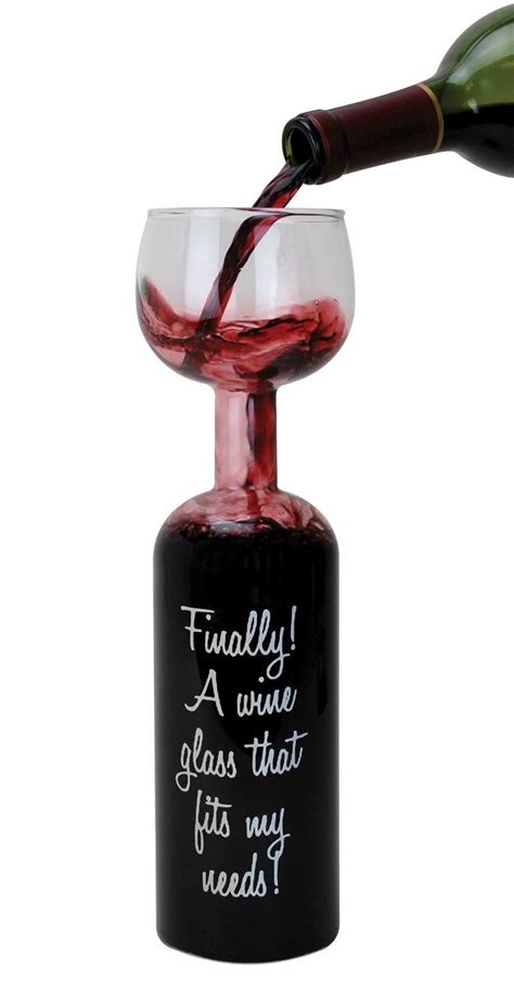 Wine Bottle Glass Hold An Entire Bottle Of Wine Extra