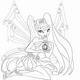 Winx Musa Getcolorings sketch template