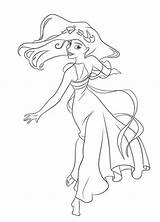 Giselle Coloring Pages Enchanted Popular Getcolorings Prepossessing sketch template
