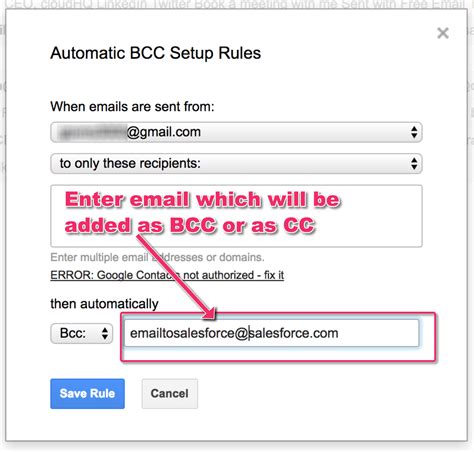 kontraszt szetkapcsolt huzzak automatically send bcc gmail program