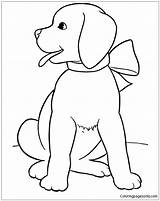 Dog Outline Coloring Pages Drawing Puppy Kids Printable Easter African Color Print Sweet Colouring Animal Getdrawings American Woman Wild Garfield sketch template
