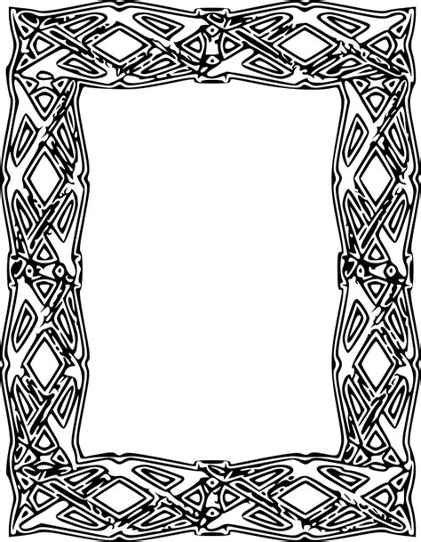 frame outline openclipart