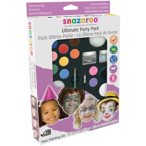 buy snazaroo ultimate party face painting kit