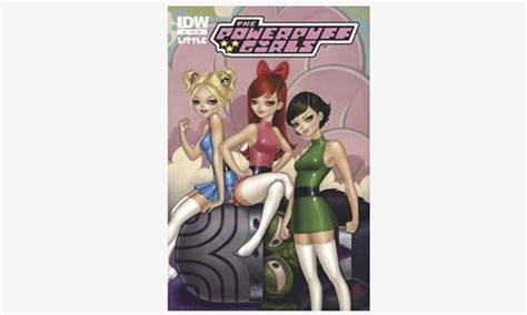sexualised powerpuff girls comic judged a boob by tv network books