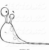 Slug Slime Vecto Confused Toonaday Leishman Bug sketch template
