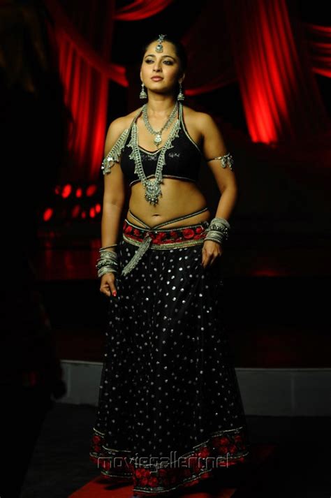 Picture 407854 Telugu Actress Anushka Hot In Black Dress Photos New