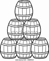 Barrel Drawing Whiskey Wooden Getdrawings sketch template