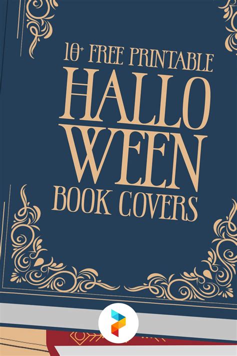 printable halloween book covers     printablee