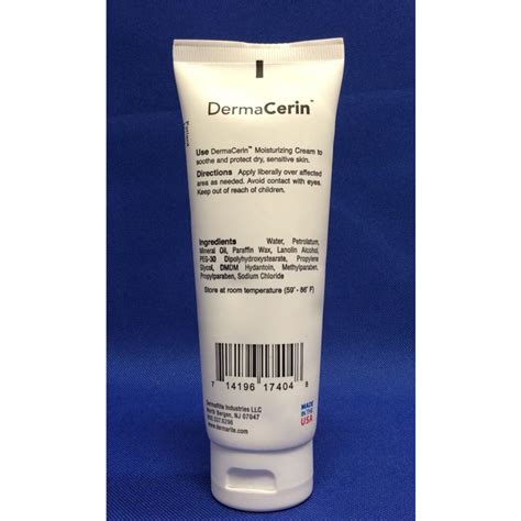 dermarite industries   skin cream oz dermacerin tube