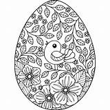 Easter Coloring Egg Pages Mandala Adults Flowers Printable Colouring Eggs Getcoloringpages Bird Instant Do Adult Save Choose Board Sheets источник sketch template