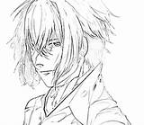 Coloring Pages Boy Teenage Manga Realistic Template sketch template