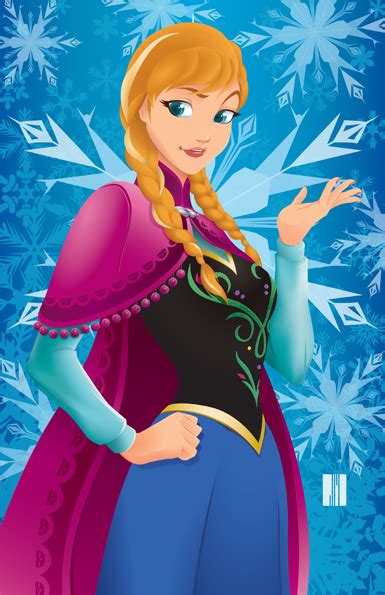 Anna From Frozen By Artofjeprox On Deviantart