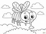 Fly Coloring Pages Printable Supercoloring Cartoon Categories sketch template