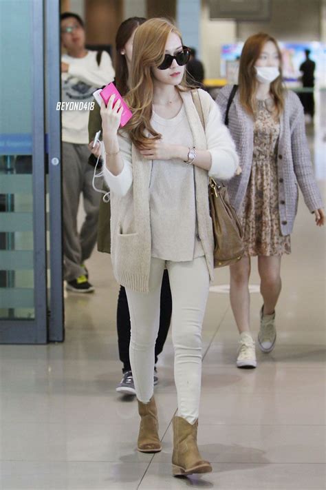 Jessica Incheon Airport 041113 Snsd Snsd Airport Fashion Snsd