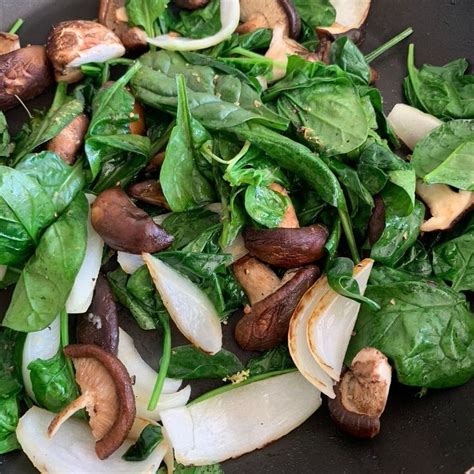 sauteed spinach mushrooms optimising nutrition healthy homemade recipes spinach stuffed
