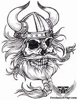 Viking Skull Tattoo Drawing Helmet Beard Designs Tattoos Bearded Drawings Warrior Vikings Clip Cool Getdrawings Vector Longship Real Henna Challenge sketch template