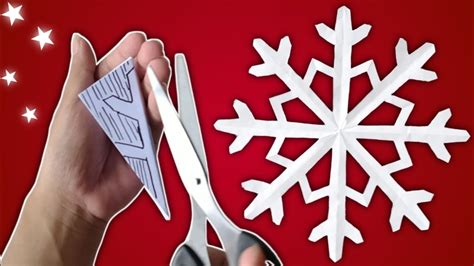 How To Make Paper Snowflakes Paper Snowflakes Part 3 Youtube