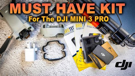 essential dji mini  pro mini  drone accessories    youtube